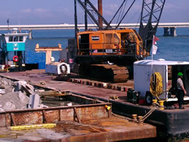 Commercial diving contractor in marine services industry on west coast of Florida